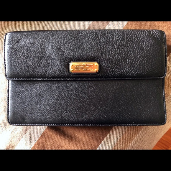NWT!! Chick Marc by Marc Jacobs Black Clutch - Picture 3 of 8